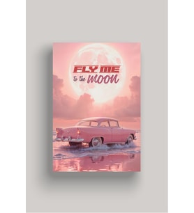 Nostaljik Klasik Otomobil Poster Modelleri - Klasik Seri 1 (Model 3)