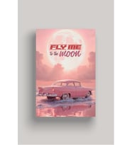 Nostaljik Klasik Otomobil Poster Modelleri - Klasik Seri 1 (Model 3)