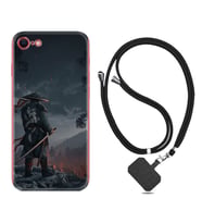 Apple iPhone 5 6 7 8 Plus Se XR Kılıf Boyun Askılı Silikon Warrior 1653