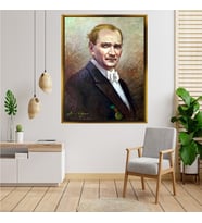 ÇERÇEVELİ ATATÜRK TABLO S392