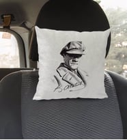 BK Gift Atatürk Temalı Kare Araç Koltuk Yastığı-17