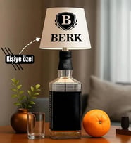 BK Gift Kişiye Özel İsimli Kablosuz 3 Renkli Led Beyaz Şişe Lambası-4, Ev Hediyesi, Arkadaşa Hediye, Sevgiliye Hediye