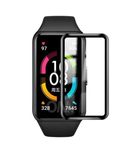 Huawei Band 6 Full Ekran Nano Saat Koruyucu (Siyah)
