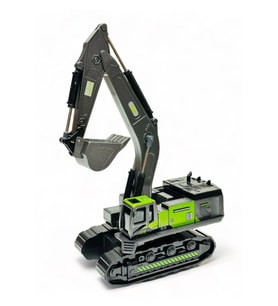 Oyuncak İş Makinaları Metal Uçlu Kepçe Dozer Sürtmeli Ekskavatör