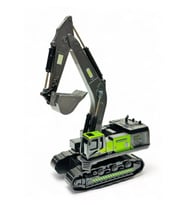 Oyuncak İş Makinaları Metal Uçlu Kepçe Dozer Sürtmeli Ekskavatör