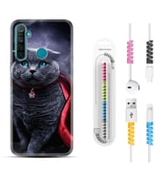 Realme 5i 5 Pro 6i 7 Pro 8 Kılıf Kablo Koruma Spiral Silikon Super Cat 1666