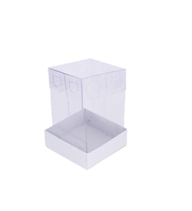 Asetat Kutu Altı Karton 5X5X9 CM (50 Adet)  Beyaz