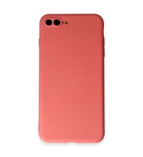 iPhone 7 Plus Kılıf First Silikon - Kiremit