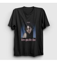 Presmono Unisex Siyah Poster Jisoo Blackpink T-Shirt 271930tt