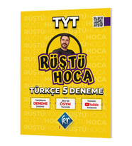 Kr Akademi Yayınları Tyt Türkçe Rüştü Hoca 5 Deneme