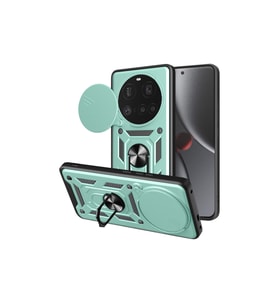 Mi 15 Ultra Kılıf Pars Lens Yüzüklü Silikon - Yeşil