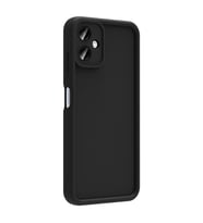 Galaxy A06 Kılıf Kamera Korumalı Ananas Silikon Kapak (Siyah)