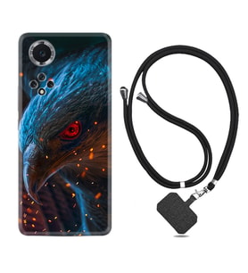 Huawei Nova Y70 Y90 Nova 9 SE  Kılıf Boyun Askılı Silikon Şahin 1756