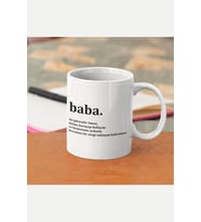 Babalar Günü Hediyesi Kupa Bardak (Beyaz)