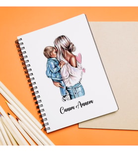 Canım Annem Tasarımlı Defter