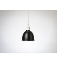 RİOLİGHT RETRO,RUSTİK,VİNTAGE KOLİDOR,ODA,MUTFAK,CAFELER İÇİN 1XE27 DUYLU TEKLİ METAL SARKIT AVİZE  (Siyah)