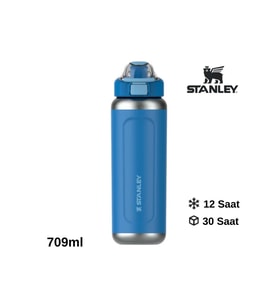 Stanley Wellspring Bottle 0,70 Lt Kilitli Kapak Matara (Mavi)