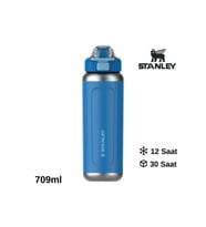 Stanley Wellspring Bottle 0,70 Lt Kilitli Kapak Matara (Mavi)