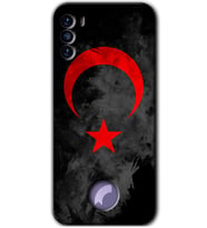 Reeder S19 Max Pro S Kılıf HD Desen Baskılı Arka Kapak - Black Ayyıldız