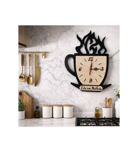 mrchediyesepeti Duvar Saatleri Kişiye Özel tasarım Şık ve Kaliteli no178