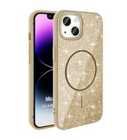 Microsonic Apple iPhone 13 Kılıf GlamGrip Luxe Gold (Gold)