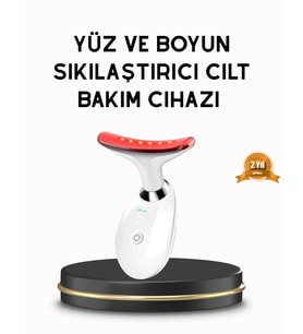 Boyun Gıdı Toparlayıcı Ems Cilt Sıkılaştırıcı 7000 Titreşim Isı Terapisi