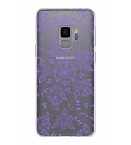 Samsung Galaxy S9 Kapak Nostalji Desen Tasarımlı Şeffaf Silikon Kılıf