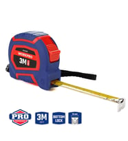 WORKPRO WP261008 3Mx16mm/10Ft. Naylon Kaplama Sarı Çelik Şerit Metre