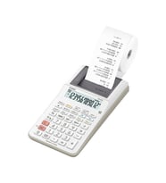 Casio HR-8RC-WE 12 Hane Beyaz Şeritli Hesap Makinesi