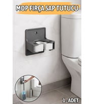 Vidalı Güçlü Yapışkanlı Duvar Tipi Banyo Askı Aparatı