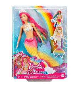 Barbie Dreamtopia Renk Değiştiren Sihirli Denizkızı