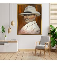 ÇERÇEVELİ ATATÜRK TABLO S60