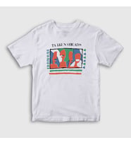 Presmono Unisex Çocuk Beyaz Vintage Talking Heads T-Shirt 493972tt