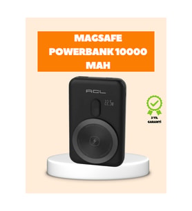 LCD Ekranlı Kablosuz Powerbank Type C ve USB Çıkışlı