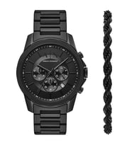 Armani Exchange AX7163SET Erkek Kol Saati (Siyah)