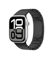 Apple Watch 44mm Uyumlu Kordon Paslanmaz Çelik Luxury Metal KRD-35 Kayış