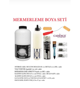 MERMERLEME BOYA SETİ H-001