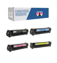 Safir Toner Canon CRG-731/CB540 İ-Sensys MF-624cw  CMYK 1 Set Muadil Toner