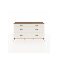 Arges Konsol 6 Çekmeceli  176x30x99 Çam-Çam/Aytaşı