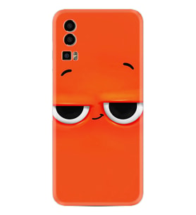 General Mobile Gm 23 Kılıf Resimli Desenli Silikon Platinium Series Orange 1830