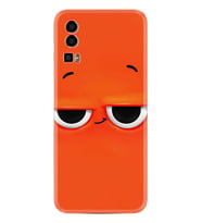General Mobile Gm 23 Kılıf Resimli Desenli Silikon Platinium Series Orange 1830