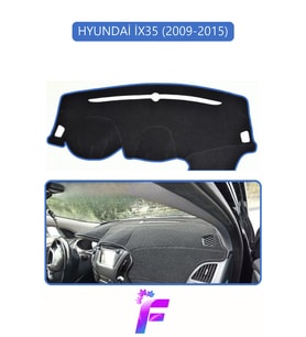 HYUNDAİ İX35 (2009-2015) Uyumlu Torpido Örtüsü Kolay Montaj Yansıma Önleyici Tam Koruma G59