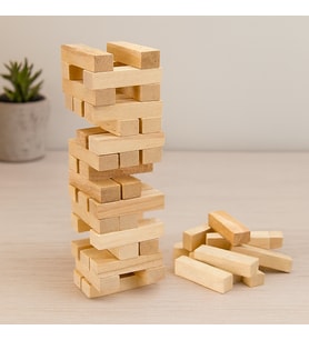 Ahşap Denge Oyunu 54 Parça (Jenga)