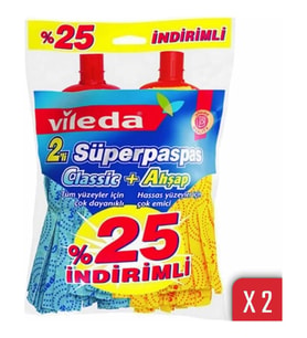 Vileda 2'li Süper Paspas Eko Paket 2'li Paket