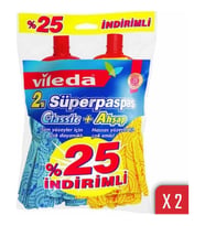 Vileda 2'li Süper Paspas Eko Paket 2'li Paket
