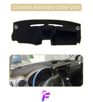 CITROEN BERLİNGO (2008-2017) Torpido Örtüsü Güneşten Korur Kolay Montaj Tam Uyum TA43