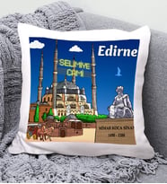 Edirne Tasarımlı Yastık