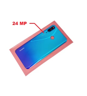 Tkgz Huawei Uyumlu P30 Lite Arka Kapak MAVİ ( Kamera Lensli 24 MP)