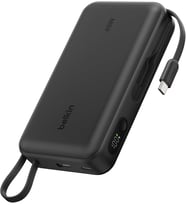 Belkin Ultracharge 20000 Mah Usb-C Kablolu Ve Ekranlı Power Bank, Siyah
