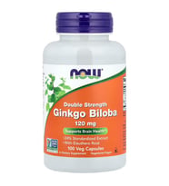 Double Strength Ginkgo Biloba 120 mg 100 veg capsules